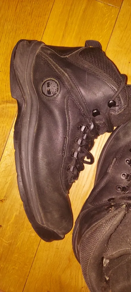 Timberland Black Leather Hiking Boots image indicator(2)