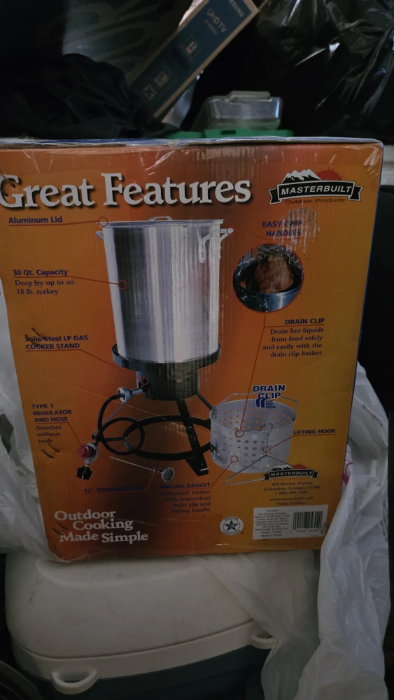 Masterbuilt CookMaster 30 Qt Turkey Fryer - photo 2