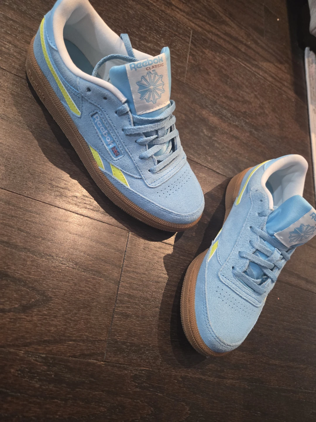 Reebok Club C Revenge Blue Suede Sneakers