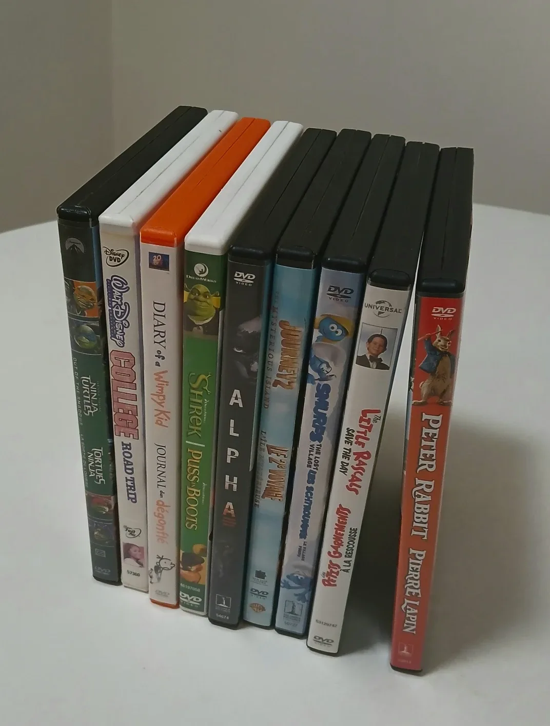 Kids DVDs: Shrek, Peter Rabbit, Smurfs & More!