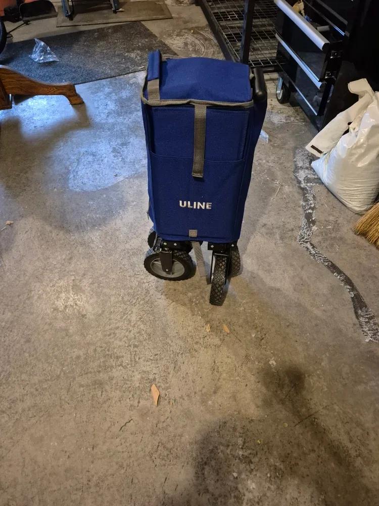 Uline Folding Wagon - Blue image indicator(2)