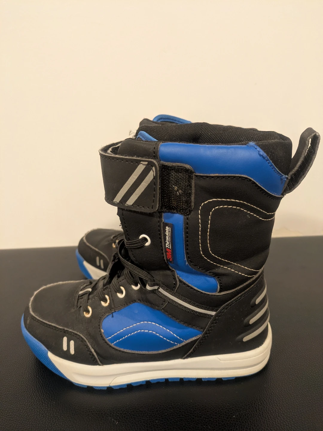 Kids' Black & Blue Winter Boots - photo 2
