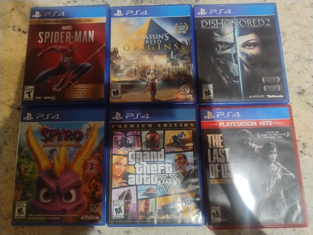 PS4 Games 10$ each