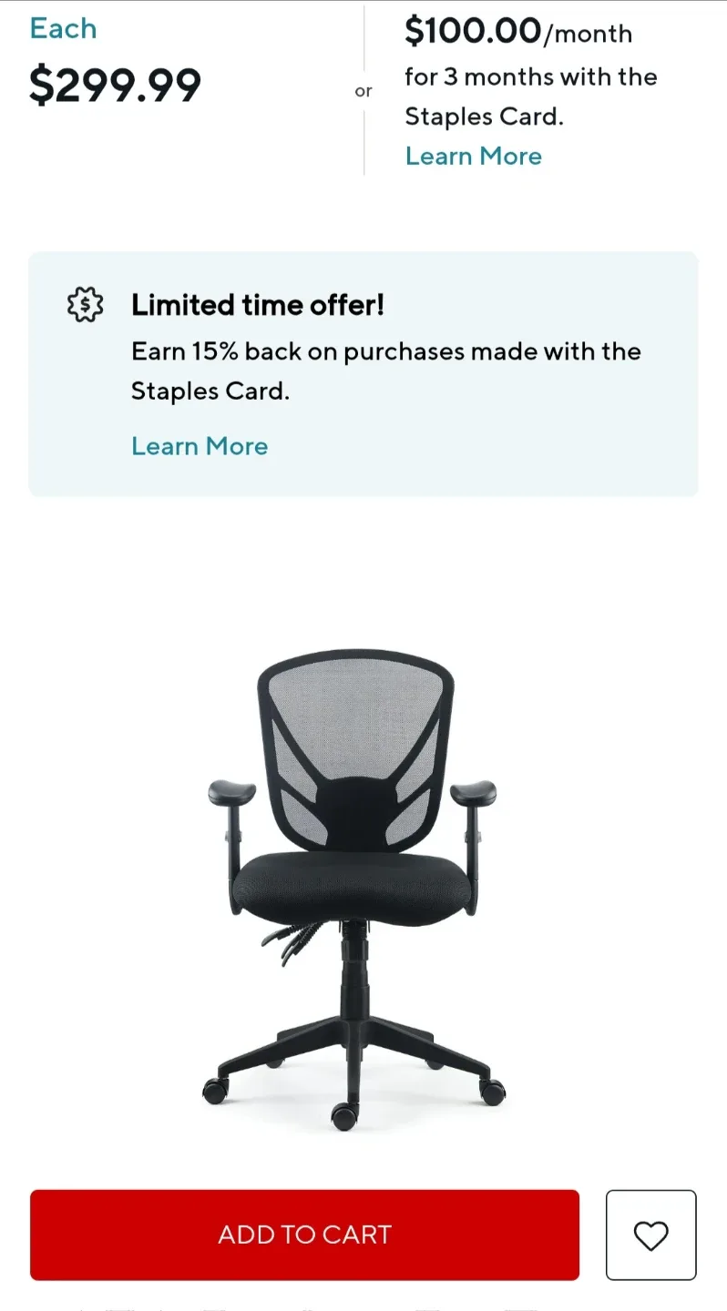 Adjustable, Comfortable Office Chair image indicator(2)