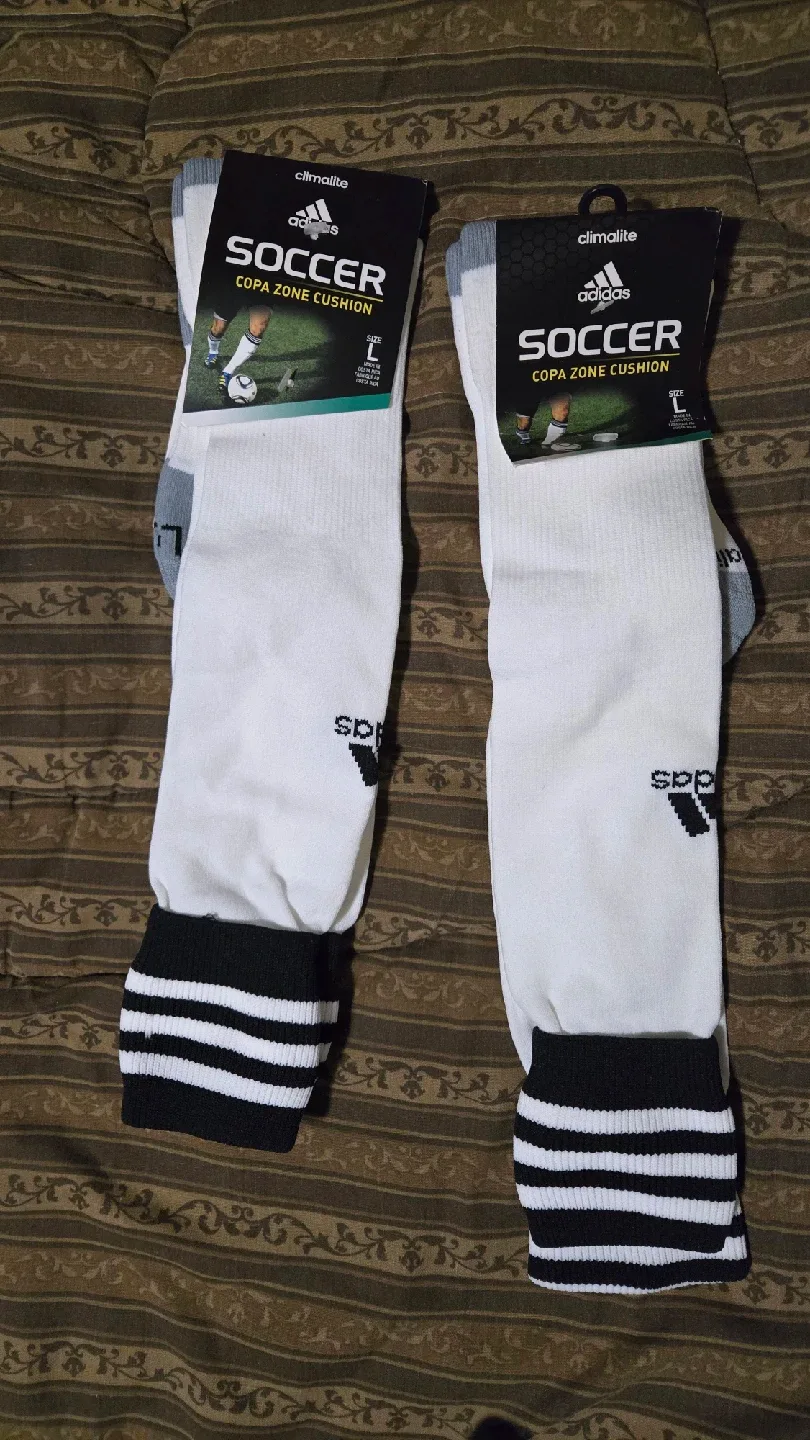 Adidas Sweat Nothing Soccer Socks, Size L image indicator(3)