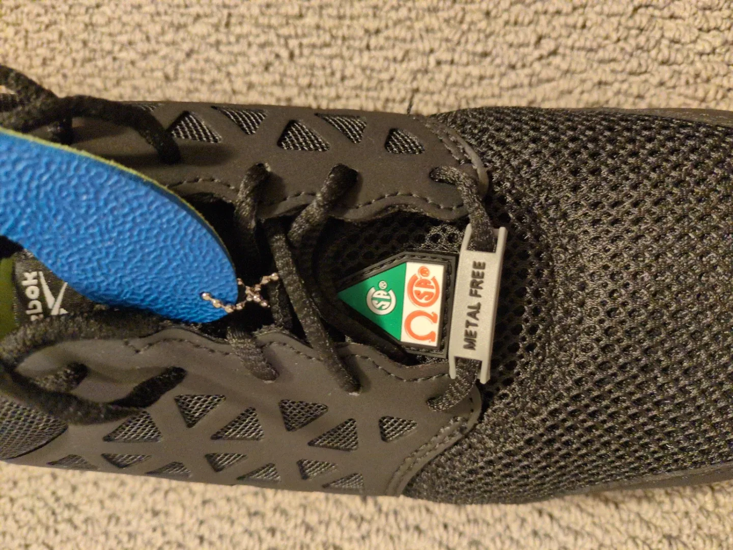 Reebok Work CSAZ195-14 Black Shoes - Size 12W image indicator(3)