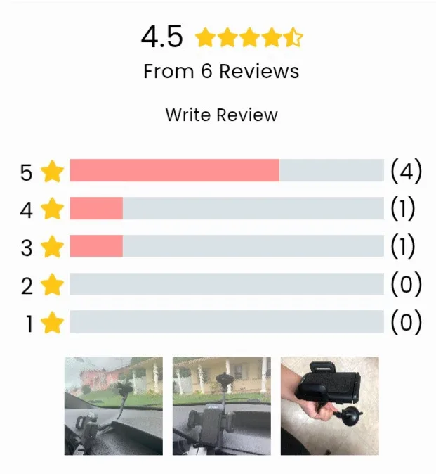 NEW!  Mpow 033CB Car Phone Holder image indicator(10)