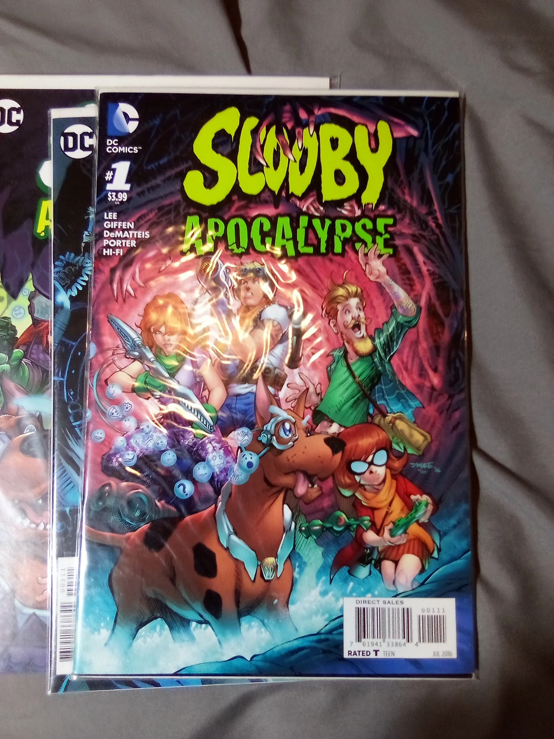 Scooby Apocalypse Comic Book Lot