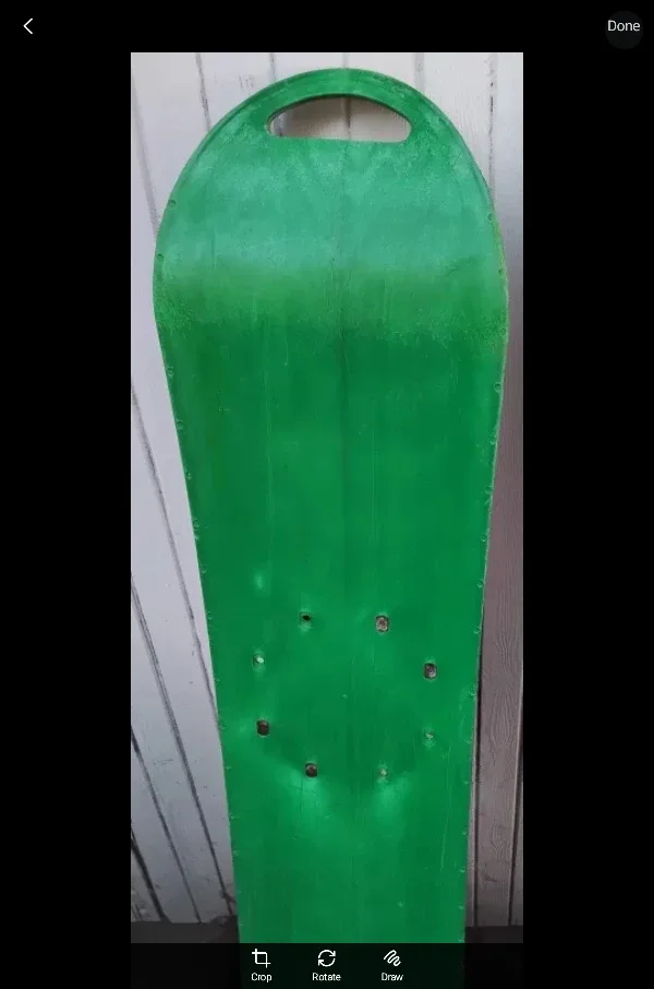 🔥VINTAGE Norca Hog Dogger (Sno-Hog) Snowboard 🍉 image indicator(6)