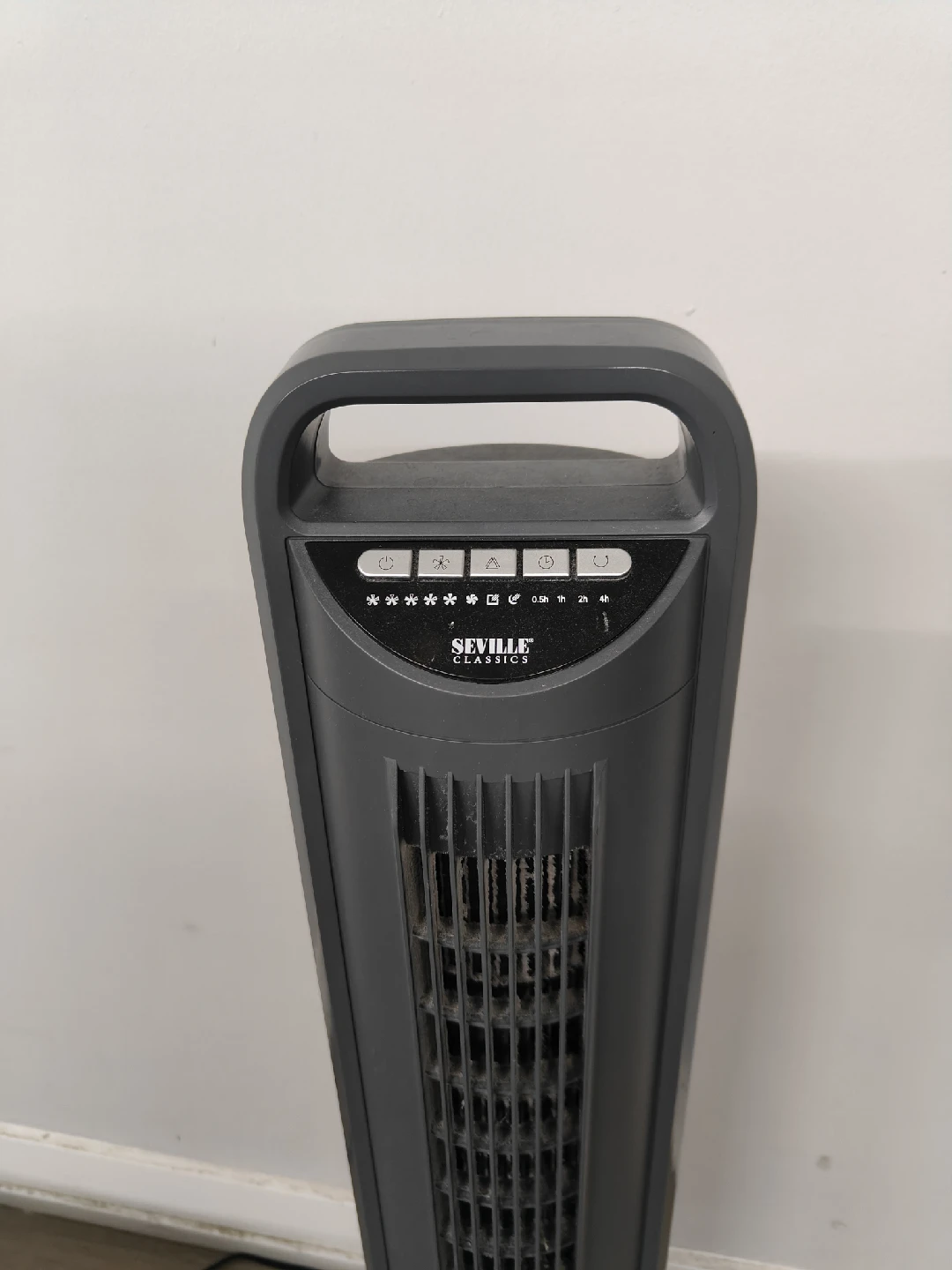 Seville Classics Tower Fan - Grey - photo 2
