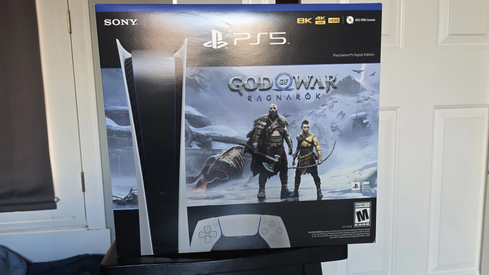 Used Sony PlayStation 5 Digital Edition - God of War Ragnarok