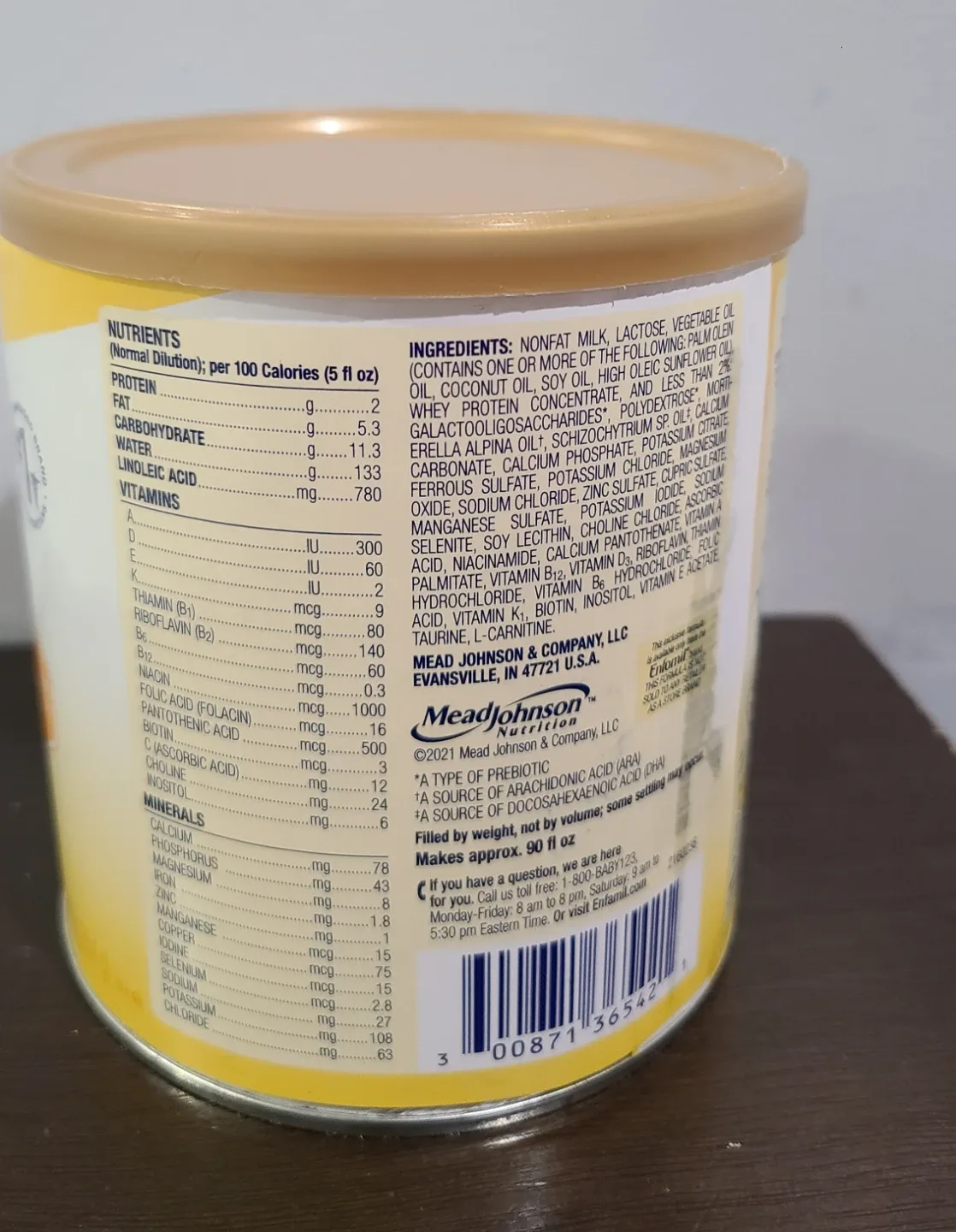Enfamil Infant Formula Milk-Based Powder - New image indicator(2)