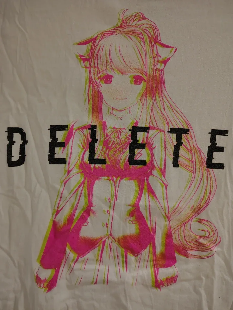 Doki Doki Literature Club! T-shirt S #Cleanout image indicator(2)