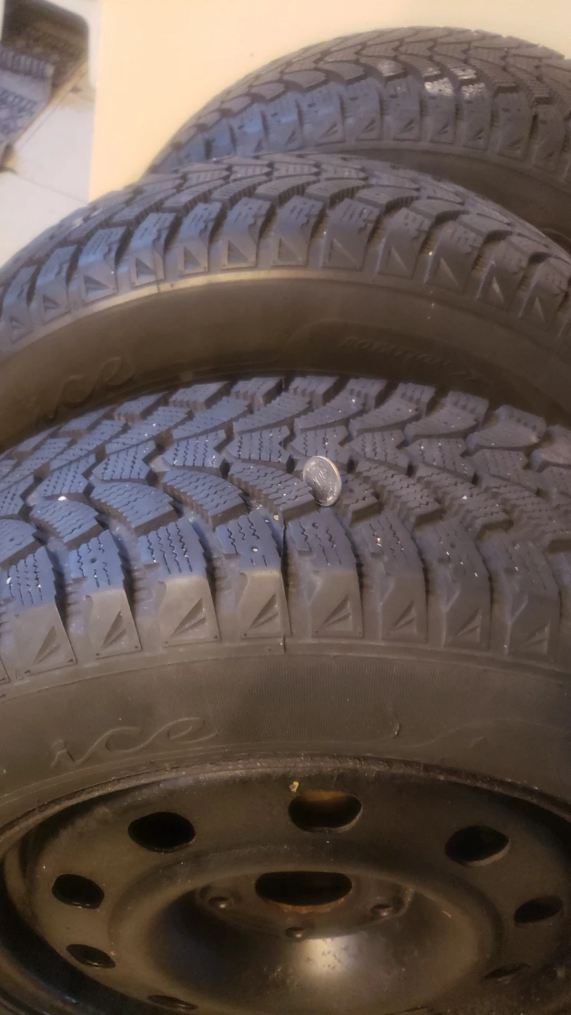 Set of 4 Winter Tires - 225/65R17