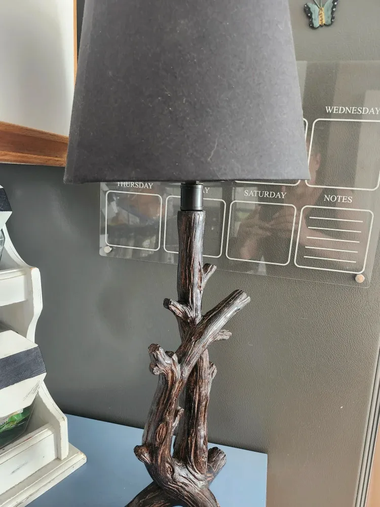 Unique Rustic/Country Table Lamp image indicator(2)