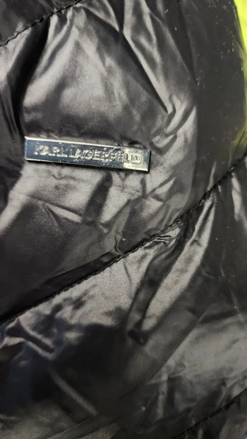 Karl Lagerfeld Black Puffer Jacket image indicator(5)