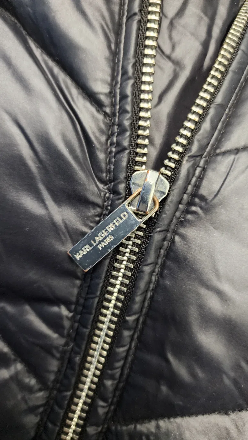 Karl Lagerfeld Black Puffer Jacket image indicator(8)