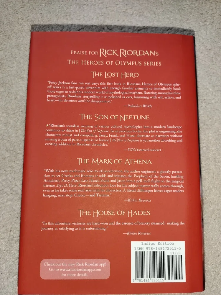 The Blood of Olympus by Rick Riordan image indicator(2)