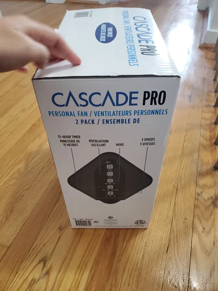 New Bluestone Cascade Pro Personal Fan - 1 image indicator(3)