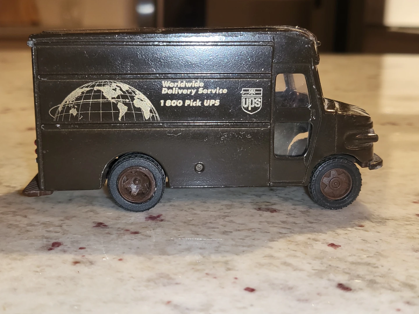 Vintage UPS Worldwide Delivery Service Toy Truck