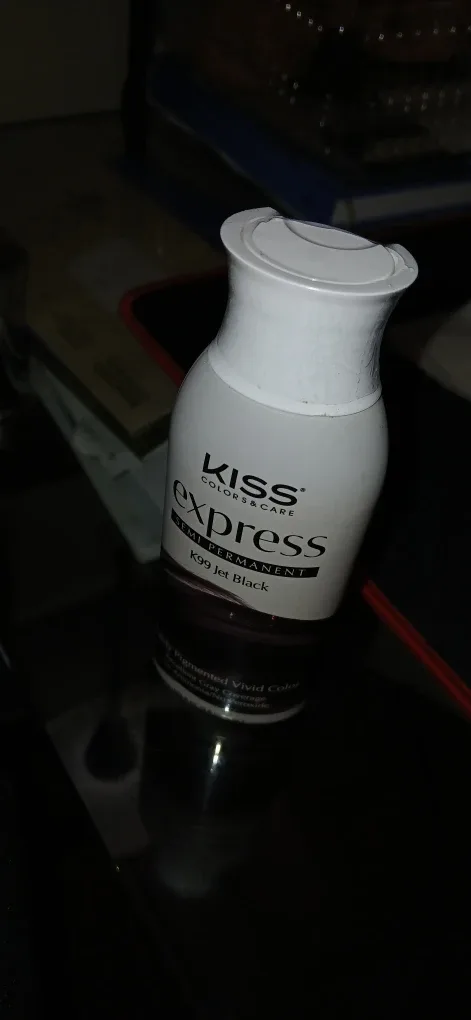 Kiss Express Semi-Permanent Hair Color - Jet Black image indicator(3)