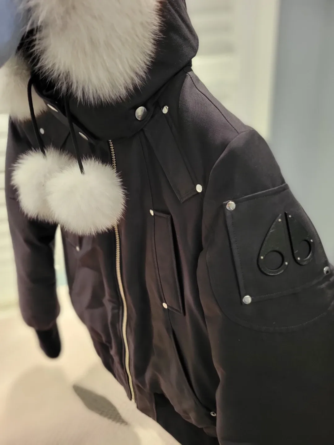 Moose Knuckles Bomber Jacket - Size M/M