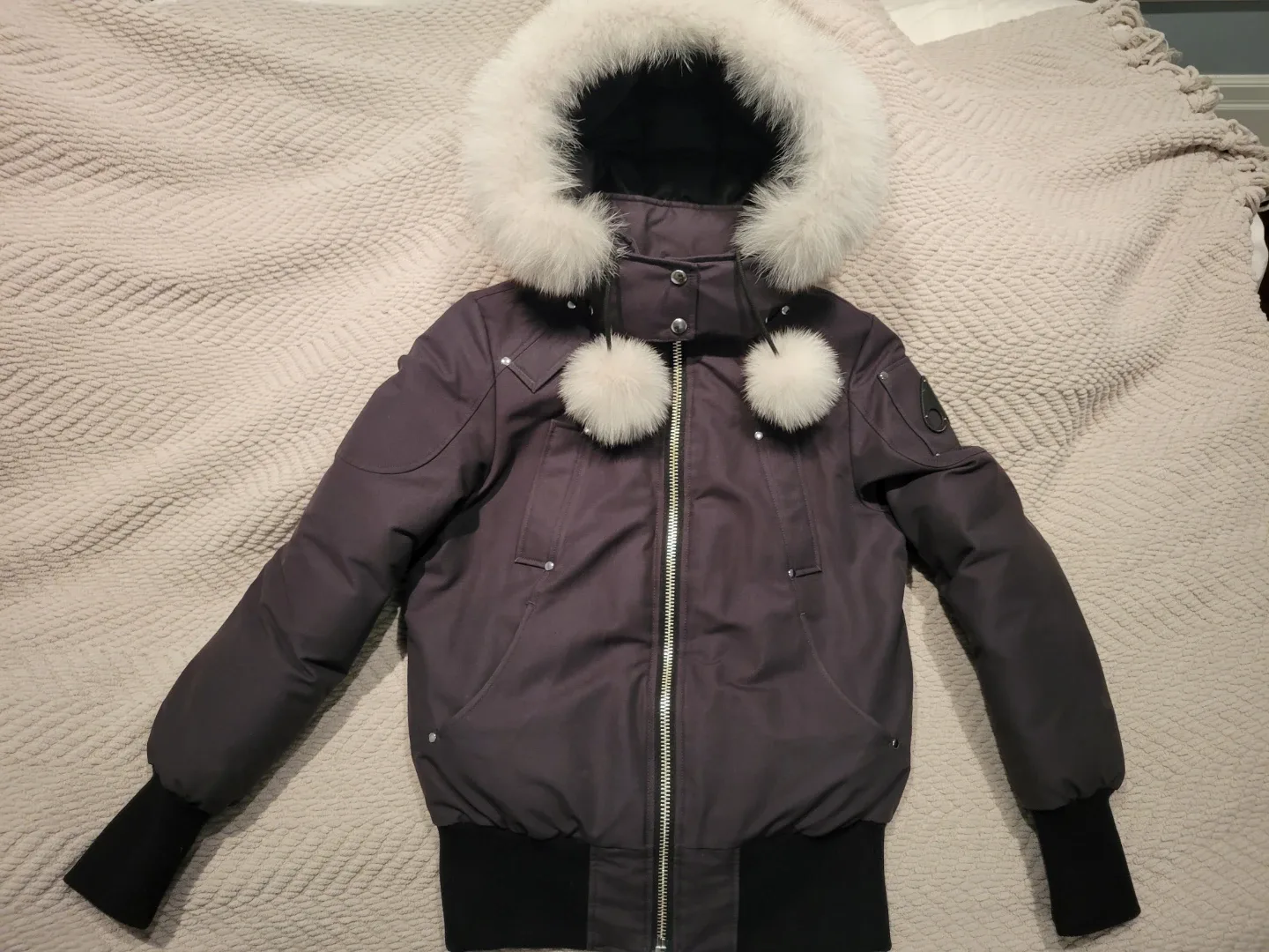 Moose Knuckles Bomber Jacket - Size M/M image indicator(2)