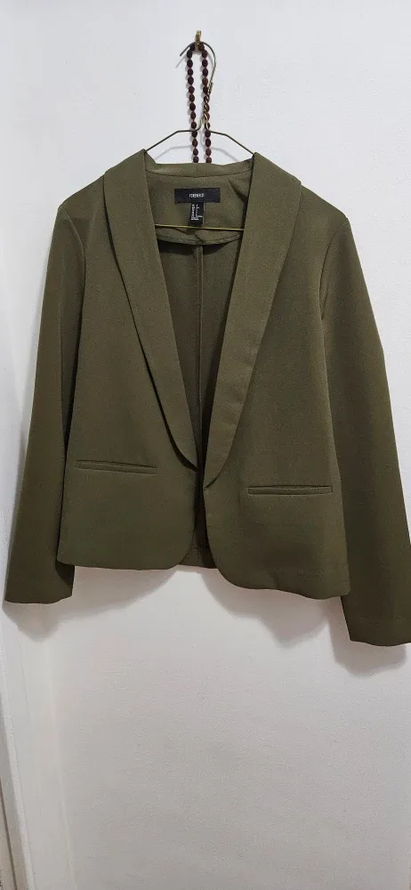 Forever 21 Olive Green Blazer