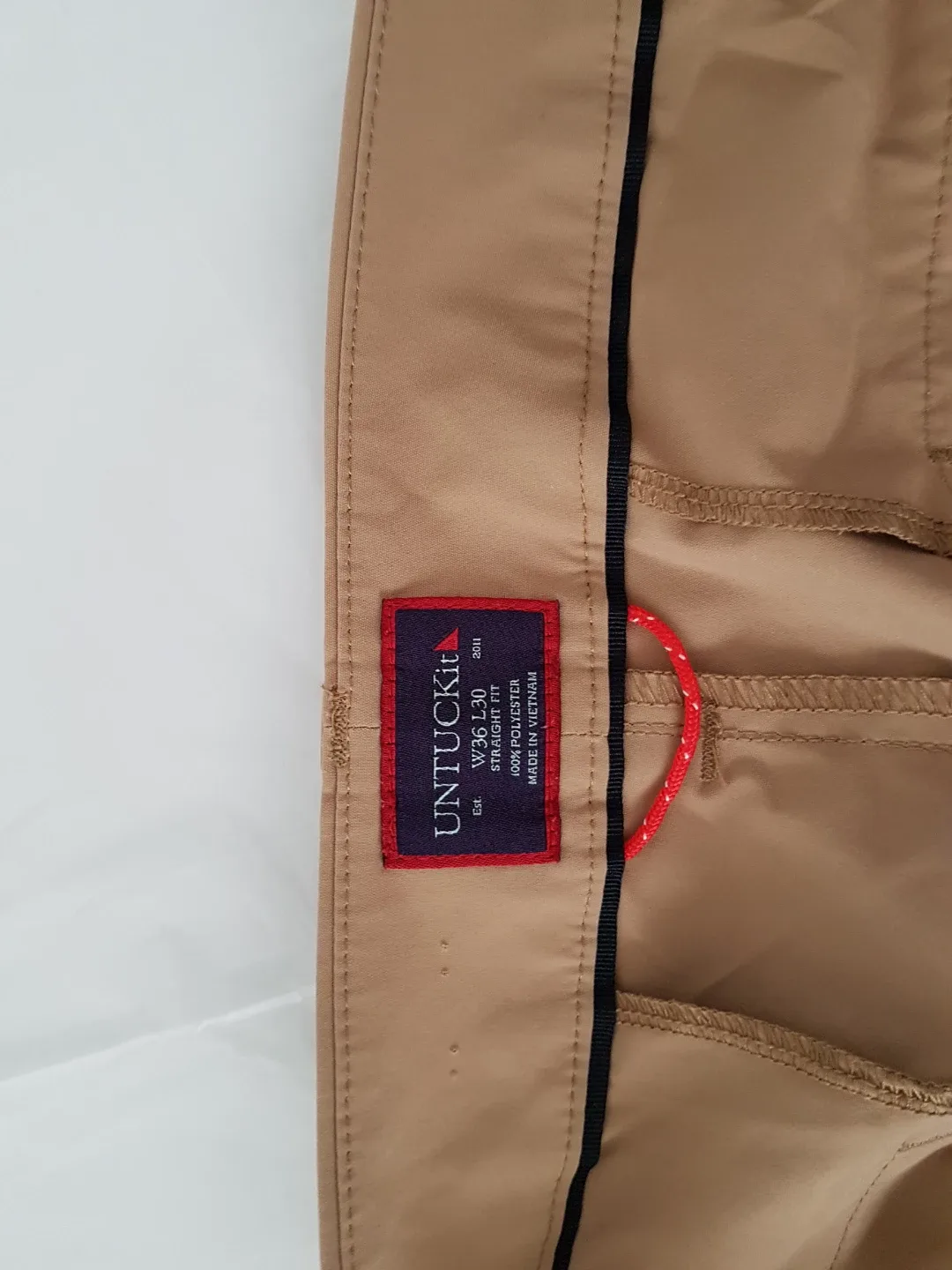UNTUCKit Straight Leg Pants W36 L30 image indicator(3)
