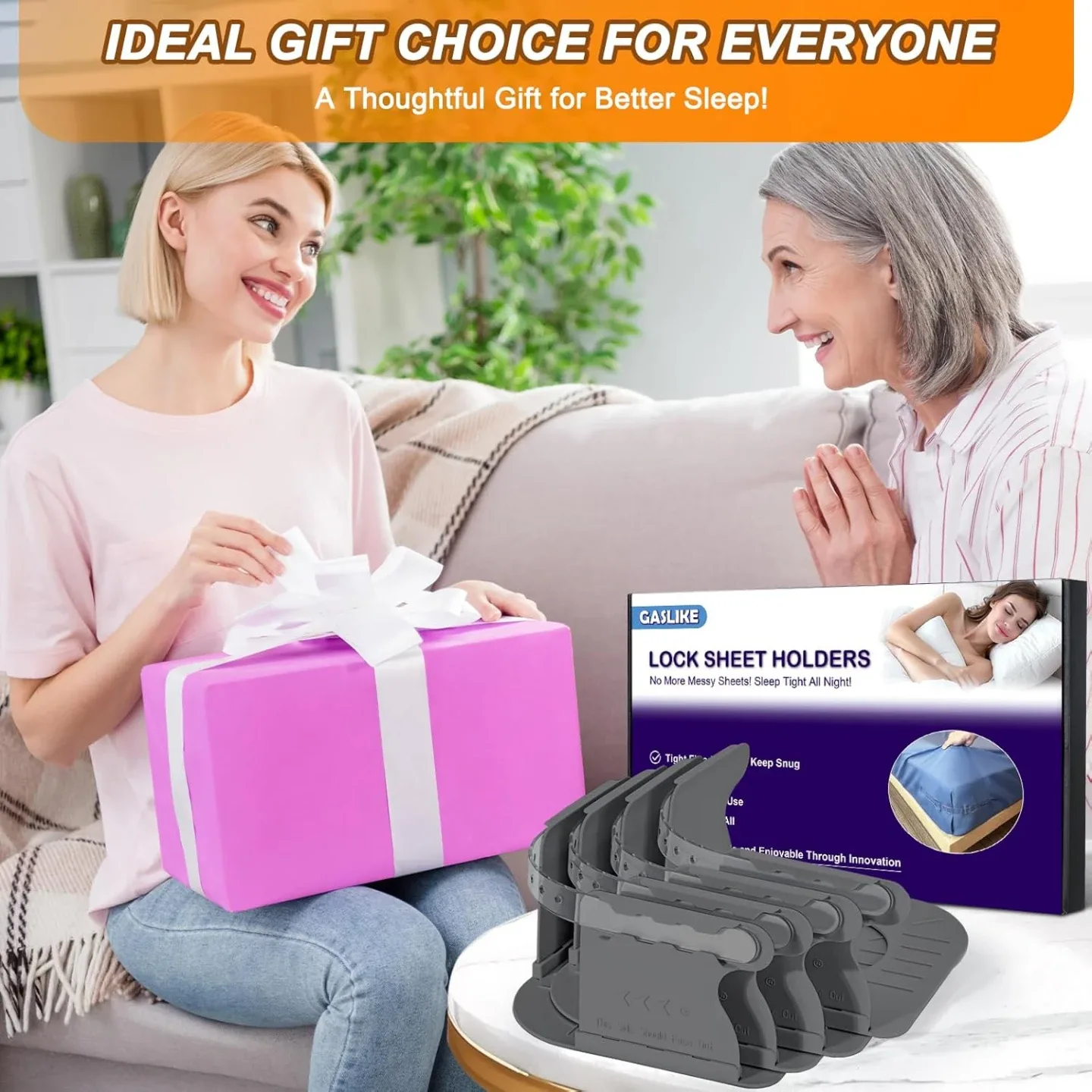 Lock Bed Sheet Holders BNIB image indicator(8)