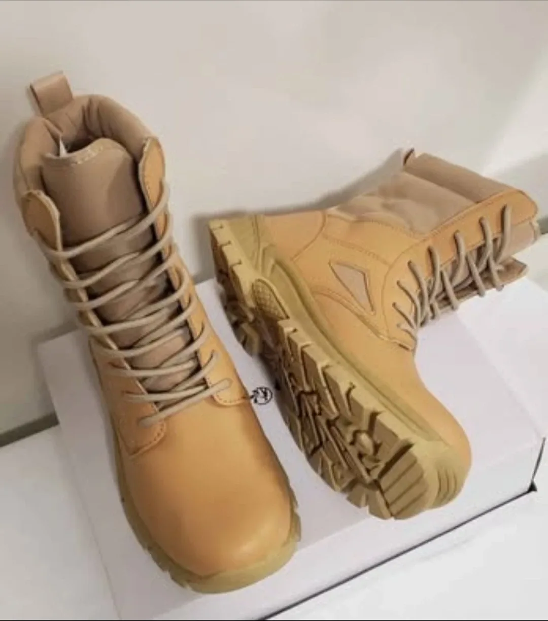 Brand new Tactical,Work,Outdoor Boots Waterproof good for winter image indicator(5)