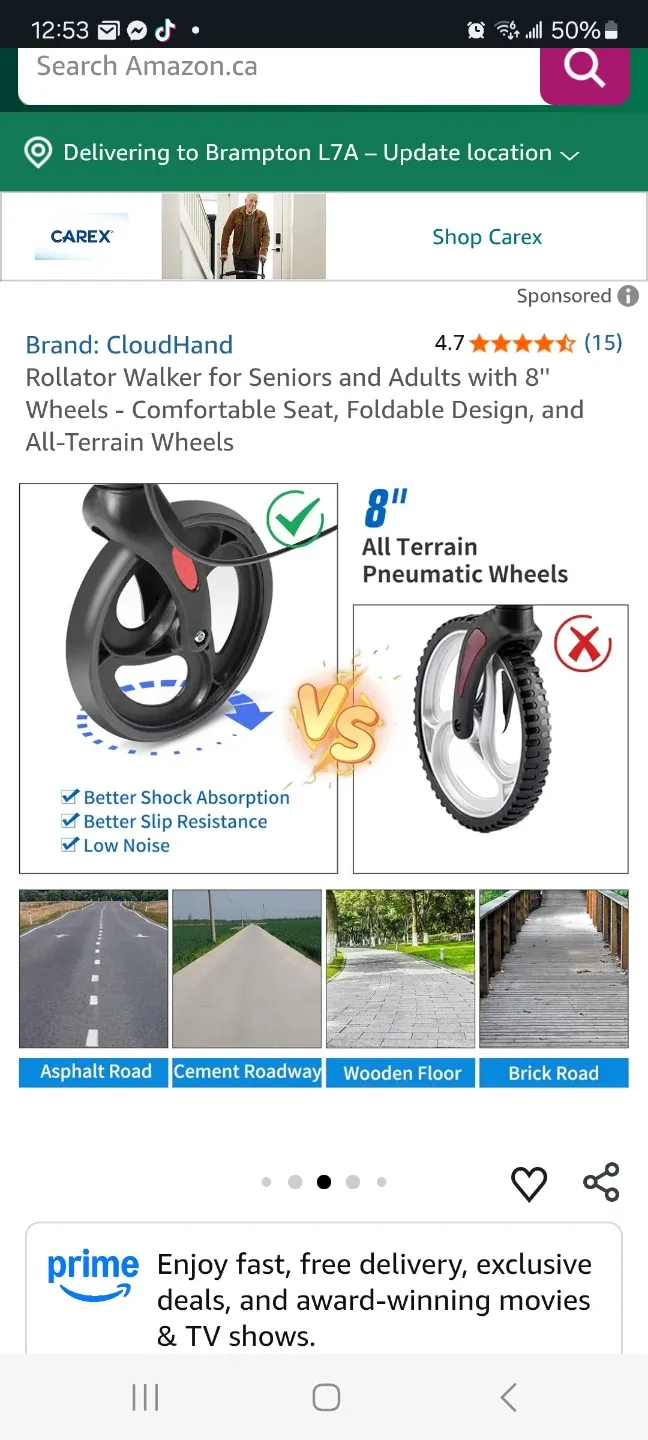 Rollator Walker brand new image indicator(5)