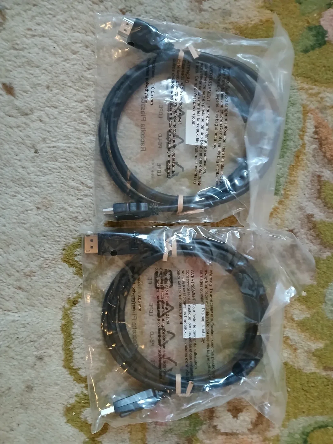 New USB Cables - 2 Pack image indicator(2)