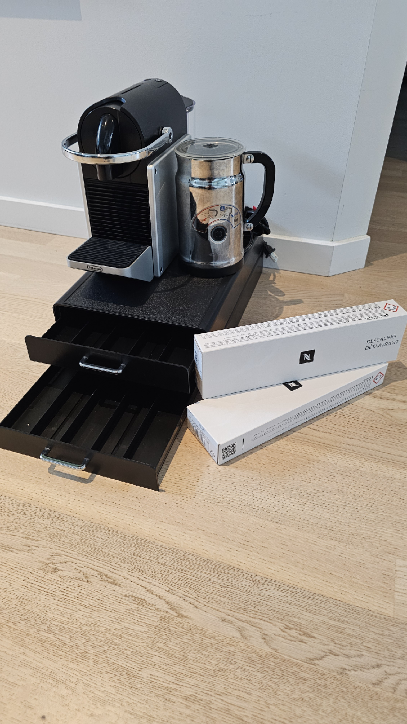 Nespresso Essenza Mini Coffee Maker with Aeroccino