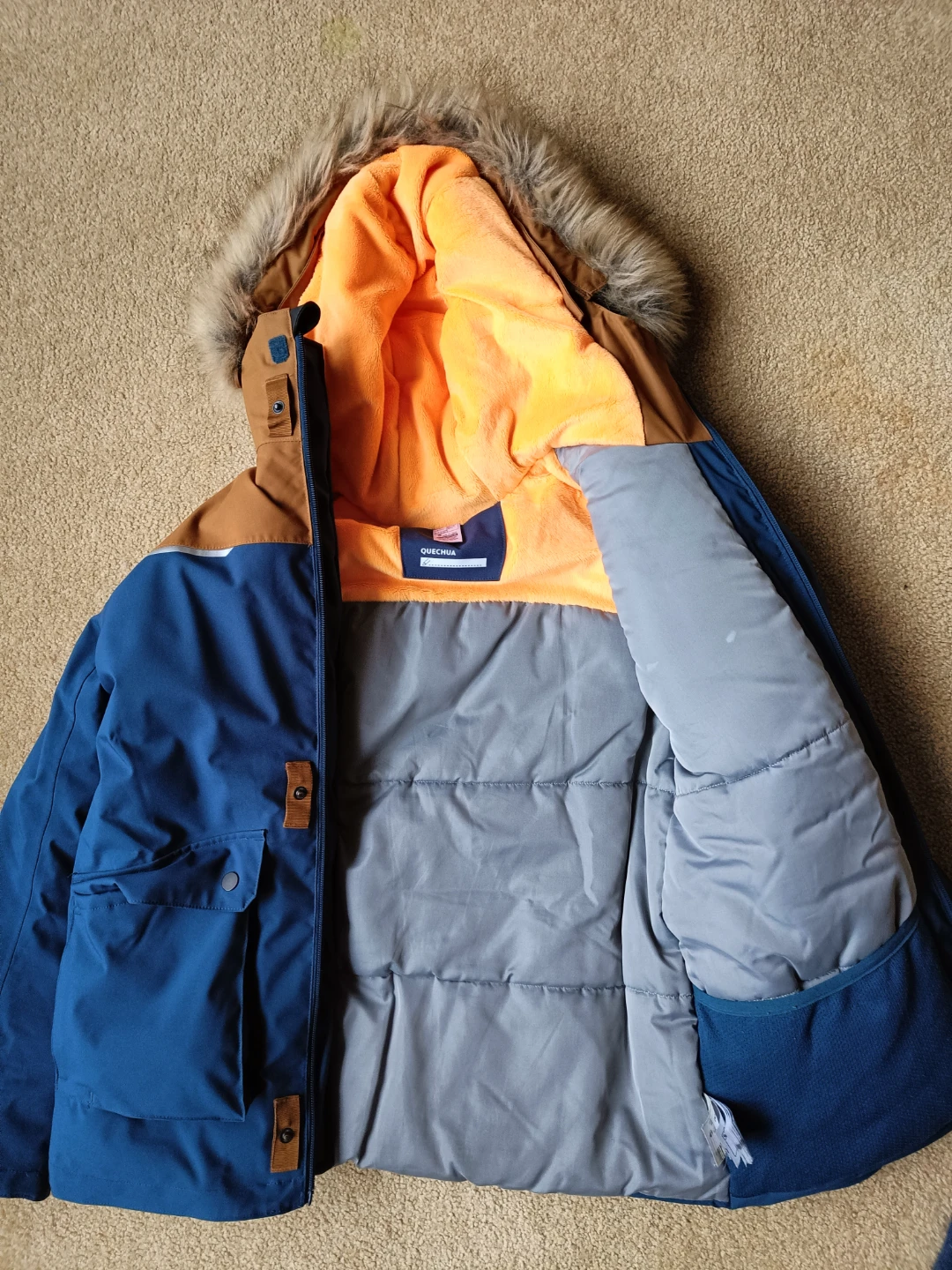 Quechua youth Winter parka 12-14yo