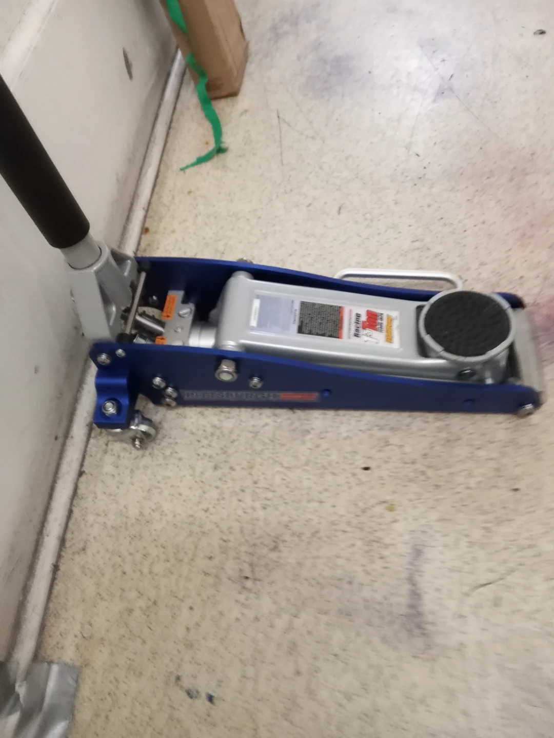 Pittsburgh Racing 1.5 Ton Floor Jack - Blue - photo 3