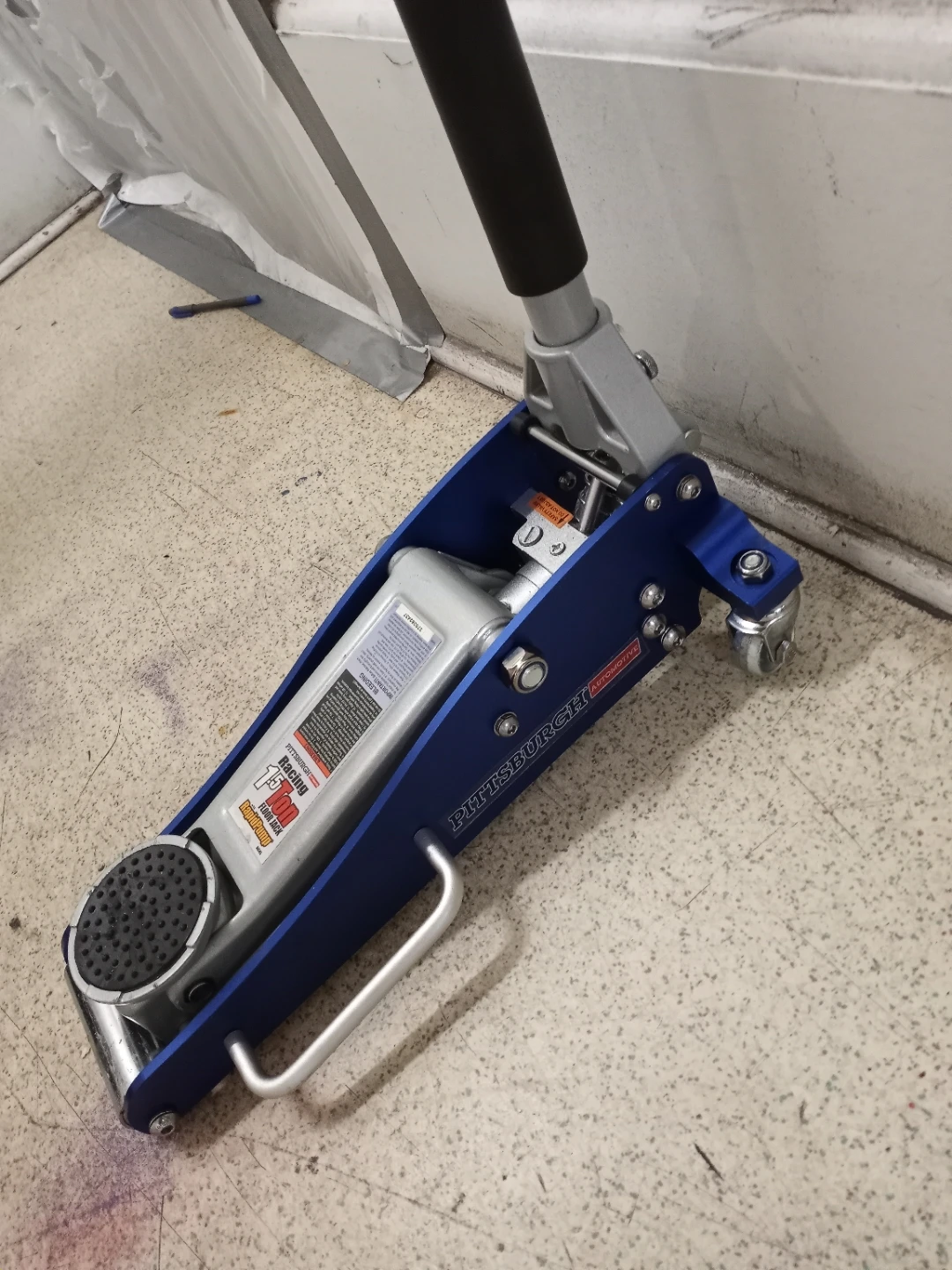 Pittsburgh Racing 1.5 Ton Floor Jack - Blue - photo 4