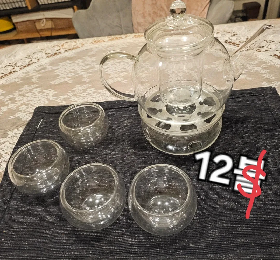 2Tea Set with Floral Design image indicator(2)