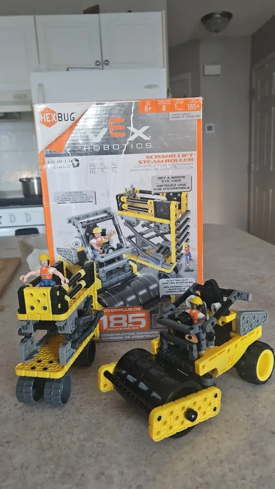 HEXBUG VEX Robotics Scissor Lift Steam Roller