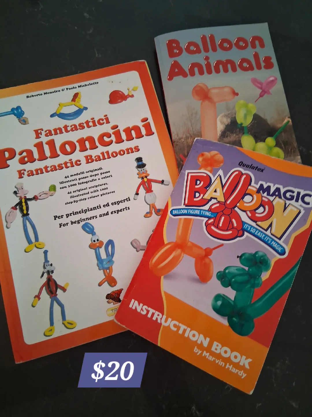 Balloon Animals, Fantastici Palloncini, Balloon Magic Books
