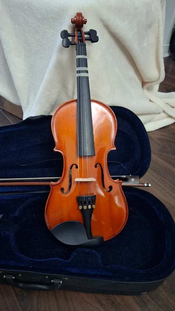 KRaiser Violin with Case and Bow