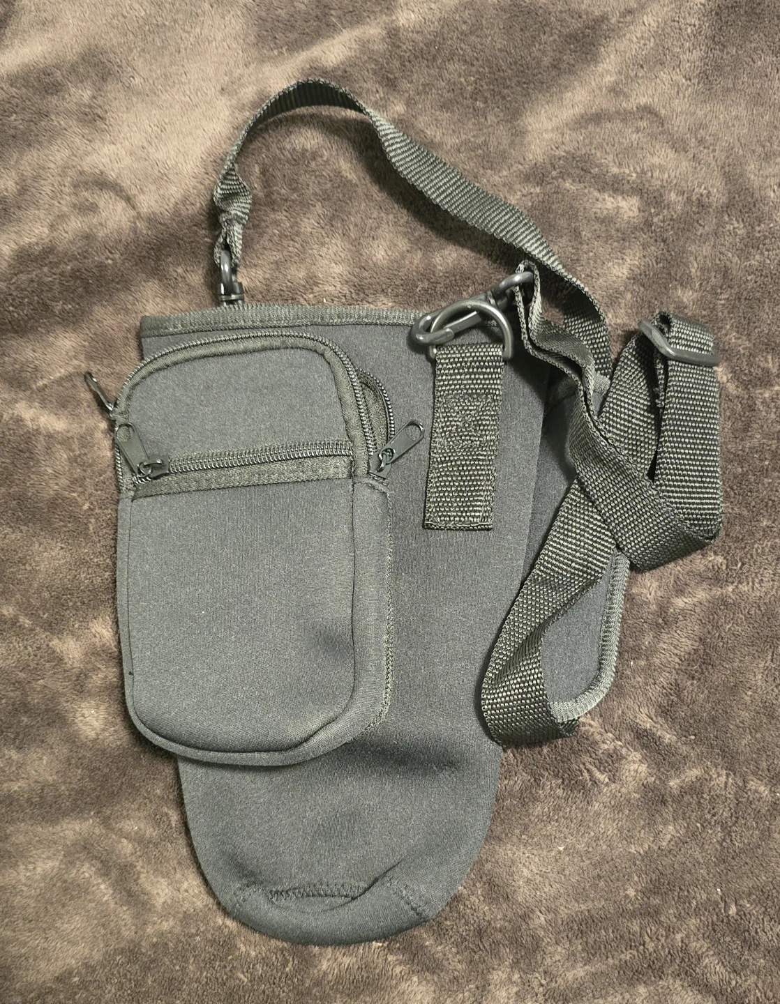 Gray Water Bottle Holder Bag - photo 2