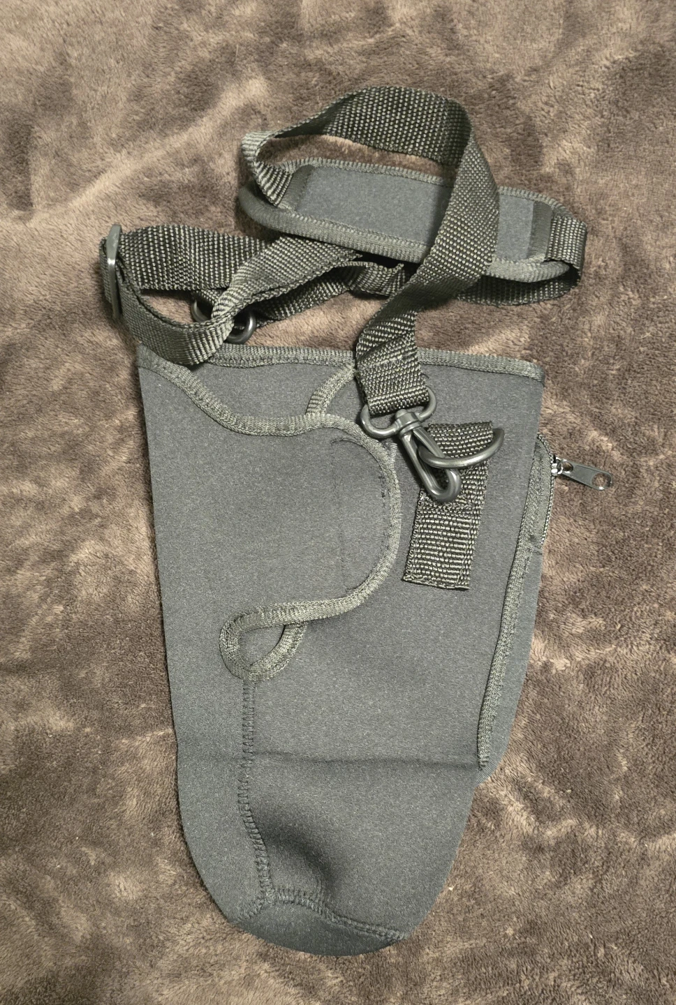 Gray Water Bottle Holder Bag - photo 3