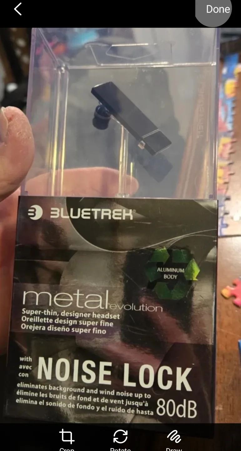 Bluetrek Metal Evolution Headset - Noise Lock thumbnail