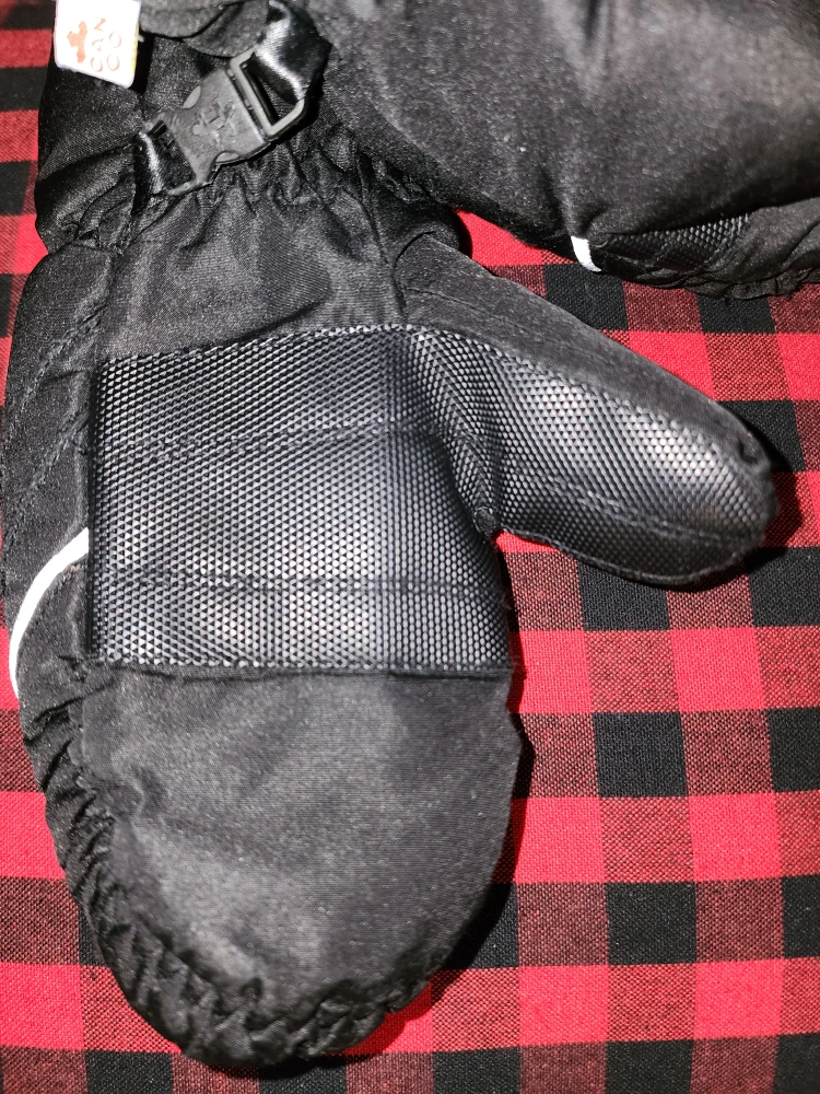 Hot Paws Black Mittens - Kids Size L/XL (8-12 Years) - photo 2