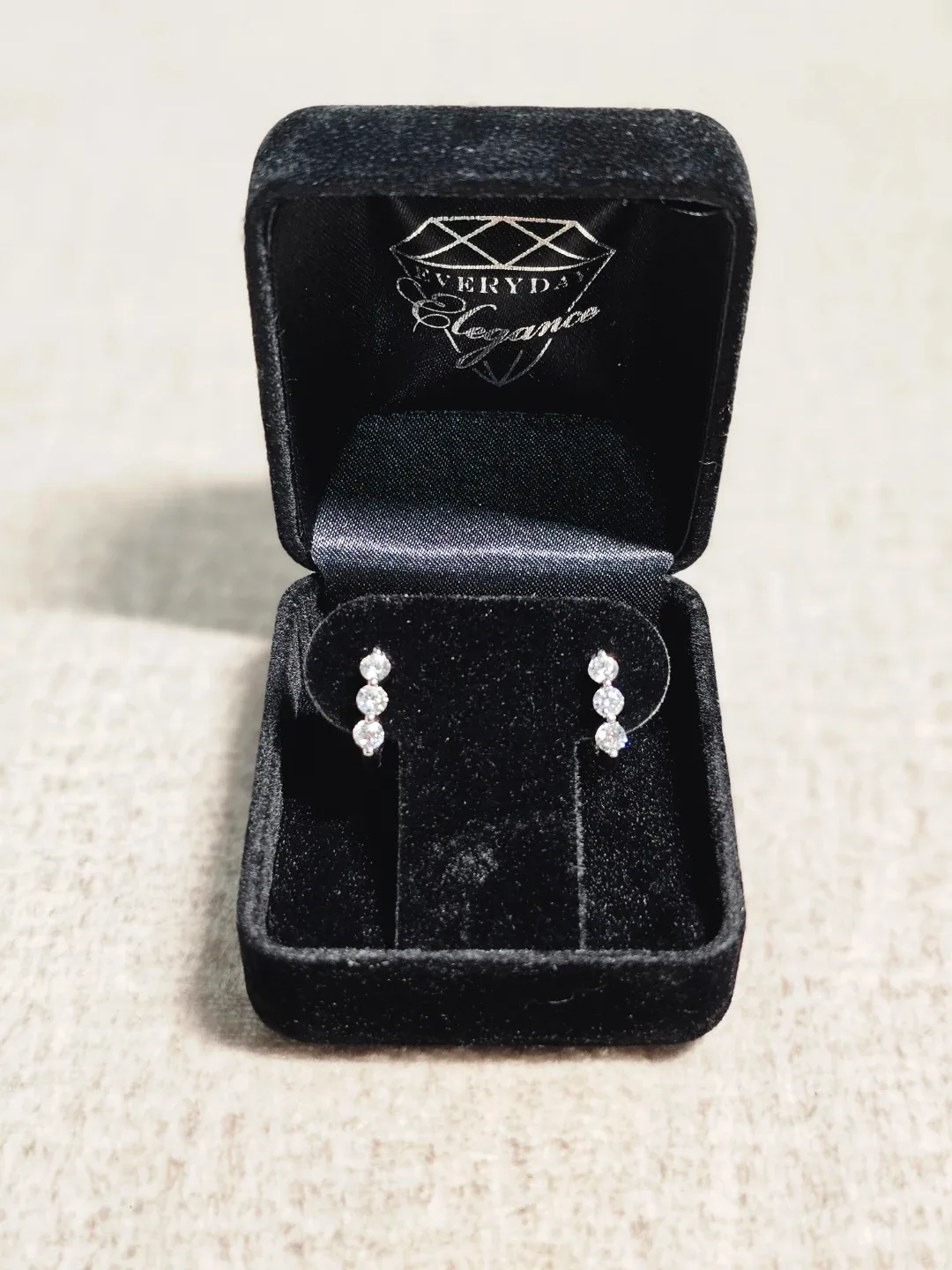 Everyday Elegance 14K White Gold Hoop Earrings