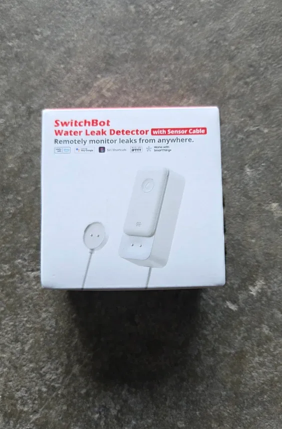 SwitchBot Water Leak Detector with Sensor Cable