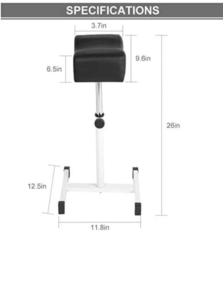FLOLXNB Pedicure Stool - Like New! - photo 3