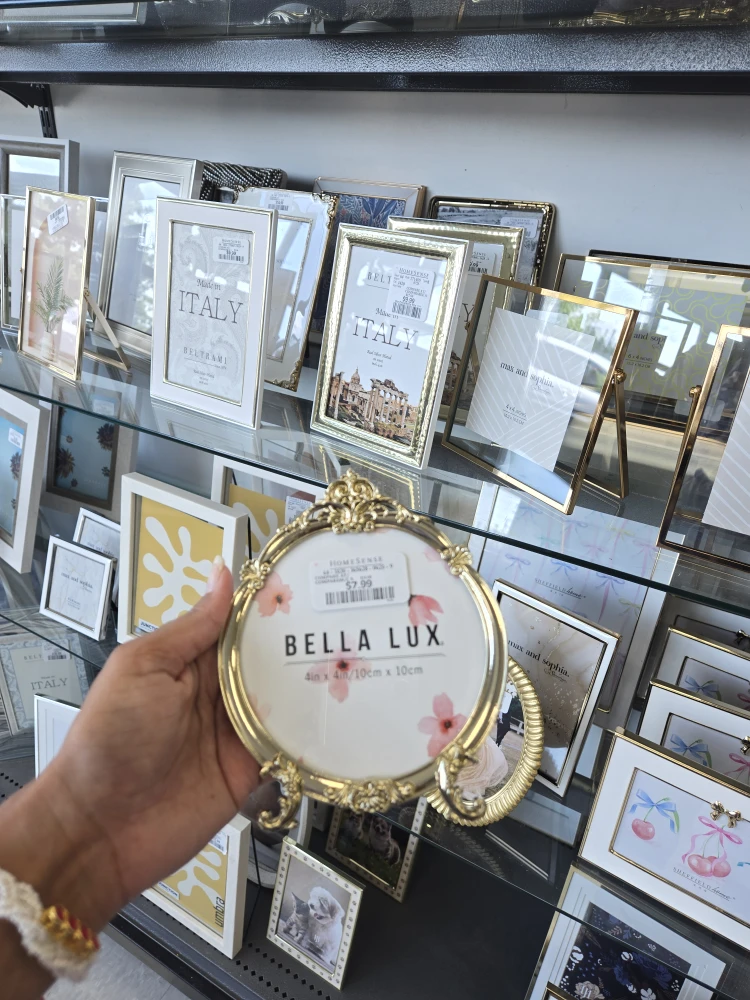 Bella Lux Gold Picture Frame 4in x 4in