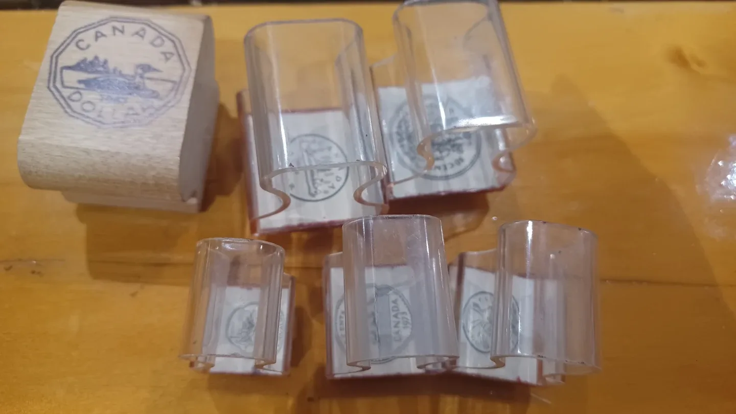 Canadian Coin Rubber Stamps Set image indicator(3)